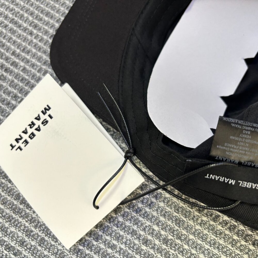 Isabel Marant Logo Black Cap - Picture 4 of 4